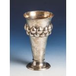 Pokal, Silber 800, Bremer Silberwarenfabrik, gemarkt: Feingehalt, Halbmond und Krone,