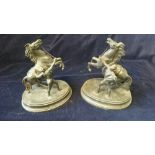 Pair of Spelter Figures.