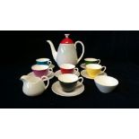 Adderley 'Fiesta' Coffee Service for Six