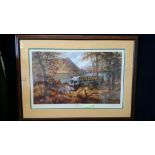 A very collectable Limited Edition print of Eddie Stobart Truck 'Lake District' No 288/500