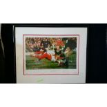 A signed photo of Gareth Edwards 69/500