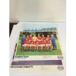 A selection of fourteen Esso posters from the late 1960's and early 1970's to include England