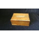 Wooden box in need of repair