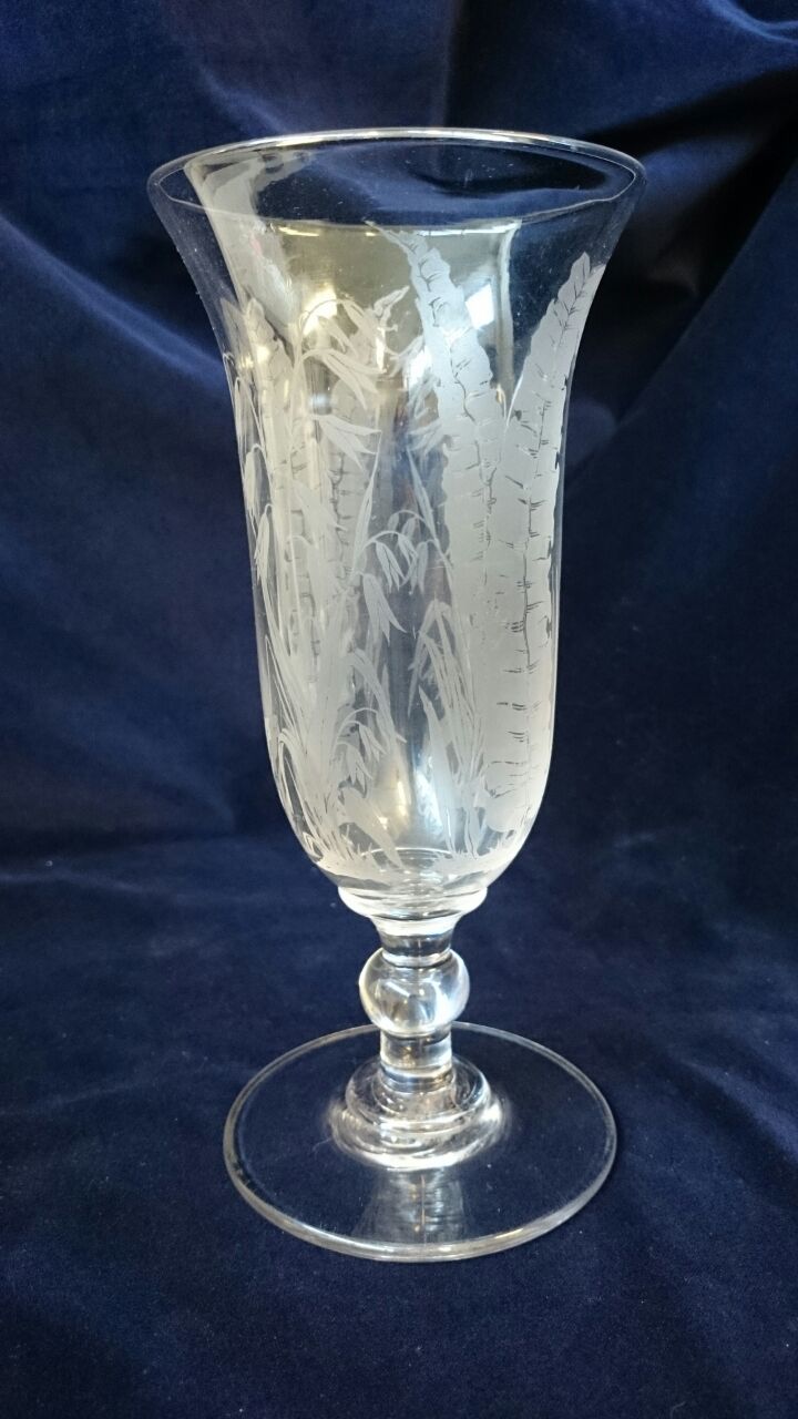 Regency Celery Vase C1825 (Victorian decoration) height 225mm