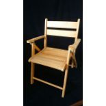 A classic style child's deck chair.