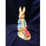 Peter Rabbit with Onions 29 cm tall by Border Fine Arts