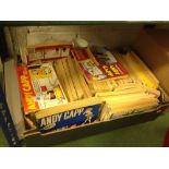 Box of Vintage Andy Capp books