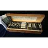 Box of glass photographic slides