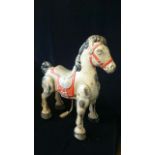A Vintage Mobo 1950's metal horse