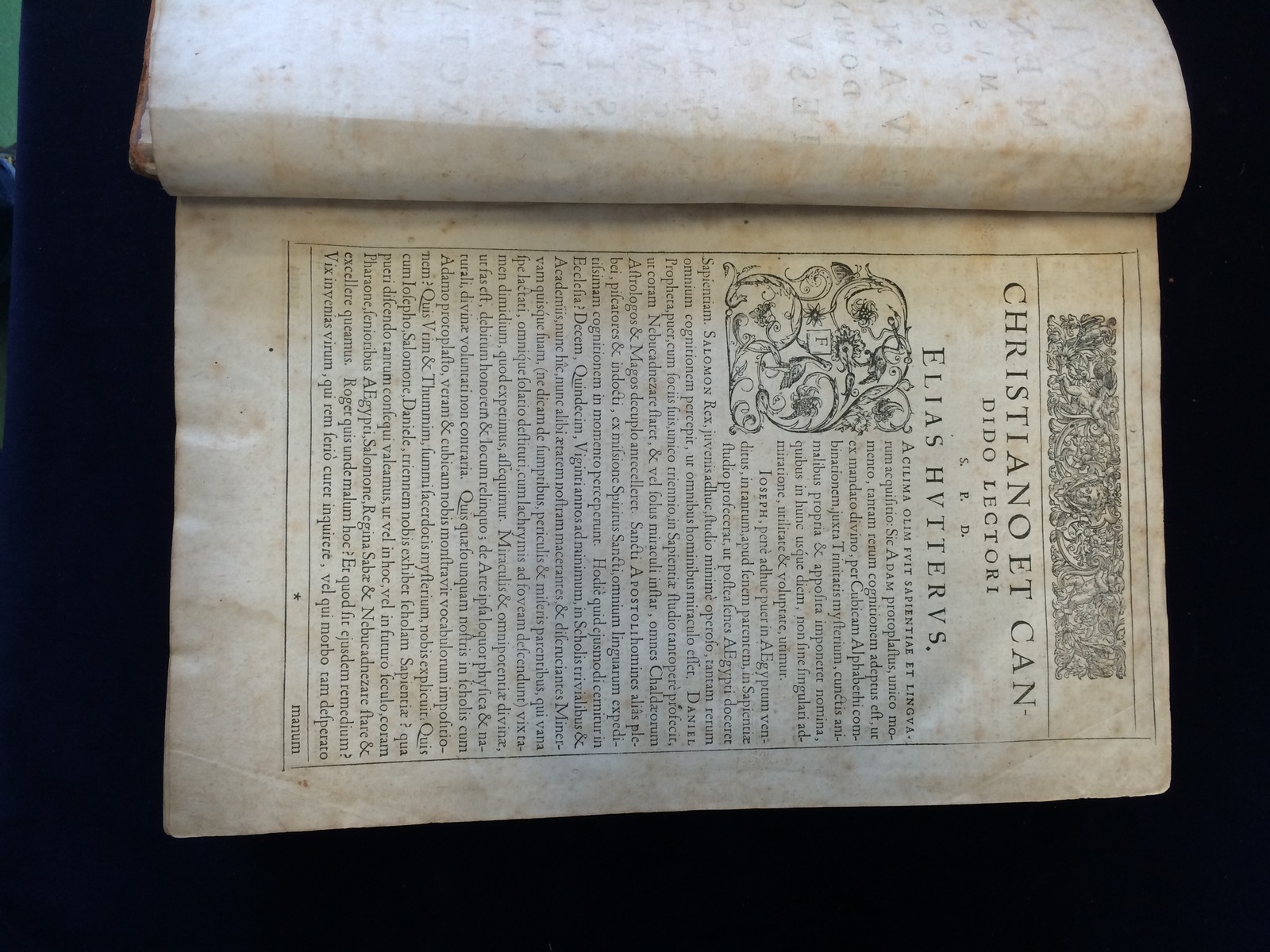 "The Elias Hutter Polyglot Bible" - both volumes, first edition printed 1599.  The New Testament - Image 2 of 6