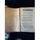 "A History of My Own Time" by Bishop Burnett in 2 Volumes.  First editions printed 1724 and 1734