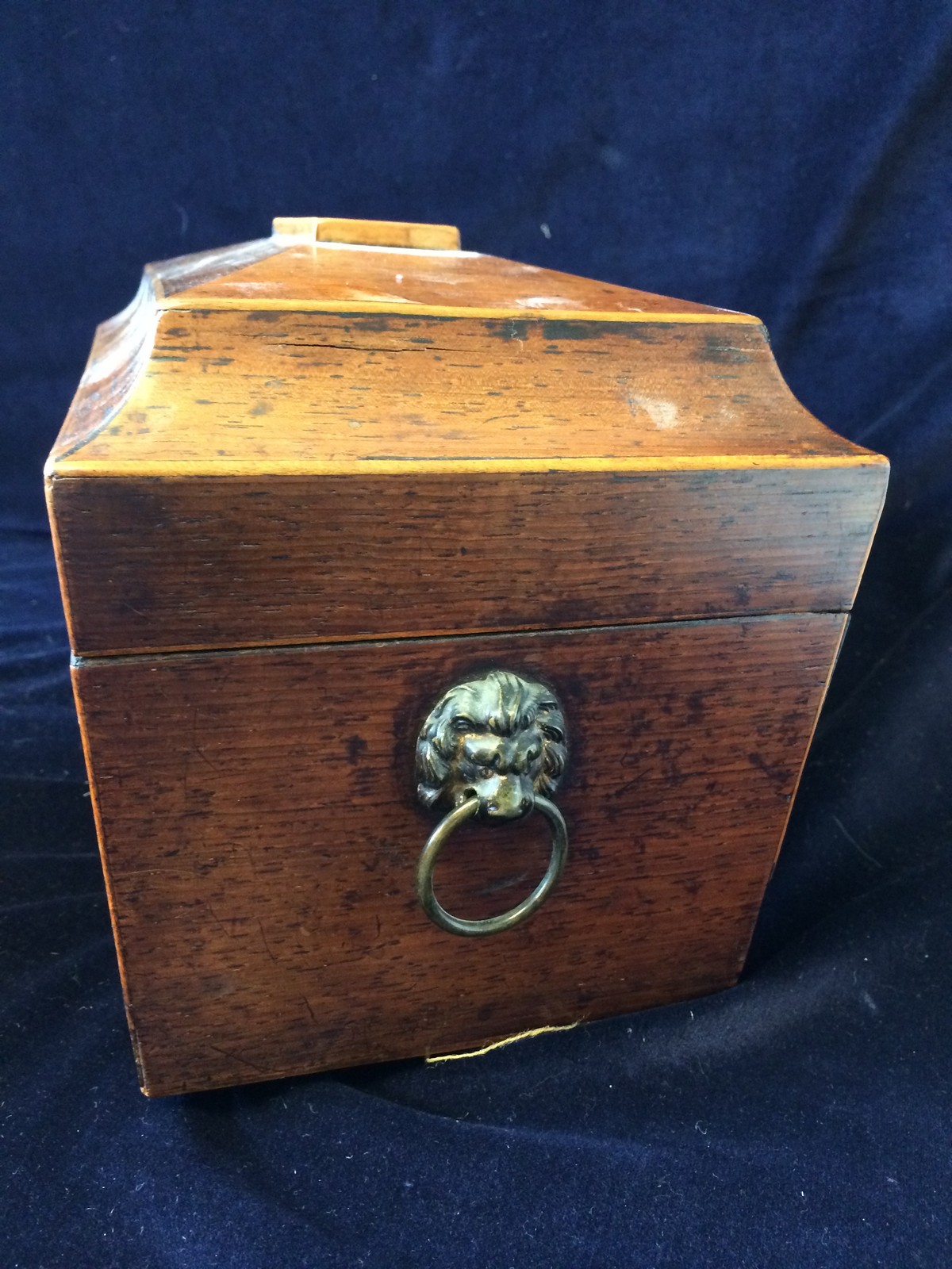 Victorian Rosewood Tea Caddy Box (AF) - Image 2 of 2