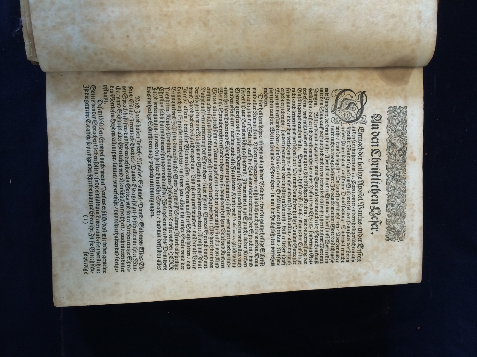 "The Elias Hutter Polyglot Bible" - both volumes, first edition printed 1599.  The New Testament - Image 6 of 6