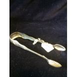 Sugar Tongs hallmarked Edinburgh 1835/6