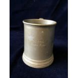 Pewter Pint Mug Boxing Scapa Flow