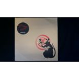 A Banksy Album Dirty Funker Future red on brown limited edition cover 12" Electro House 2008