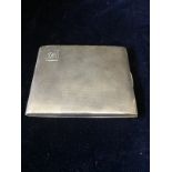 A silver cigarette case Hallmarked 1933/4