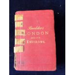 Bartholomew London and its Environs Publ:Dulu & Co London 1883