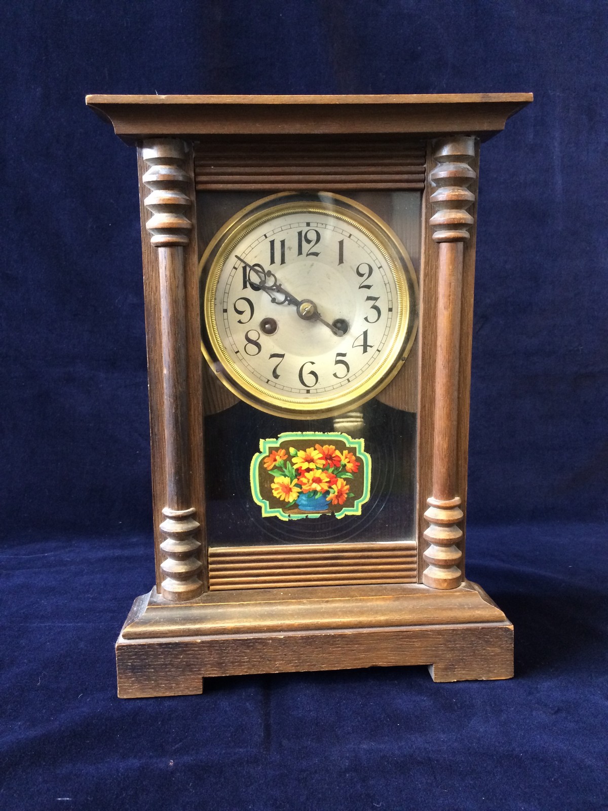 Oak Cased Clock