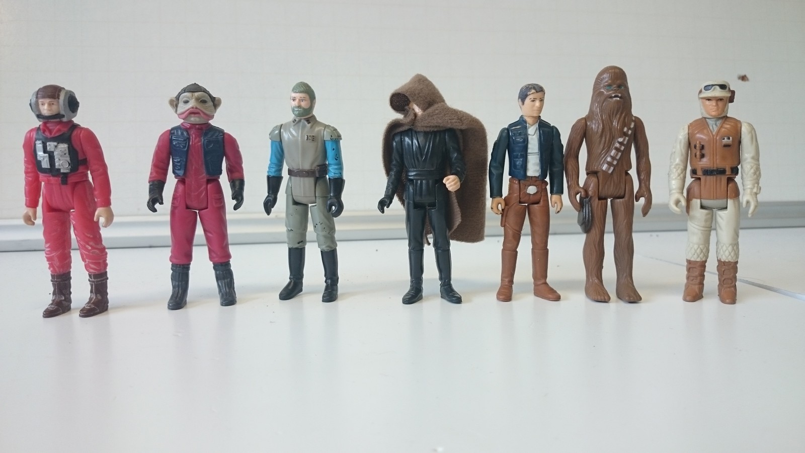 Vintage Star Wars selection of "Rebel" figures x 7