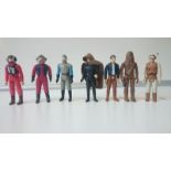 Vintage Star Wars selection of "Rebel" figures x 7