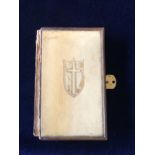 Miniature Prayer Book with clasp inscribed 1868