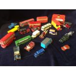 Bag of assorted Vintage Toy Cars