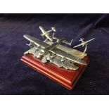 Battle of Britain Fly Past Pewter Ornament