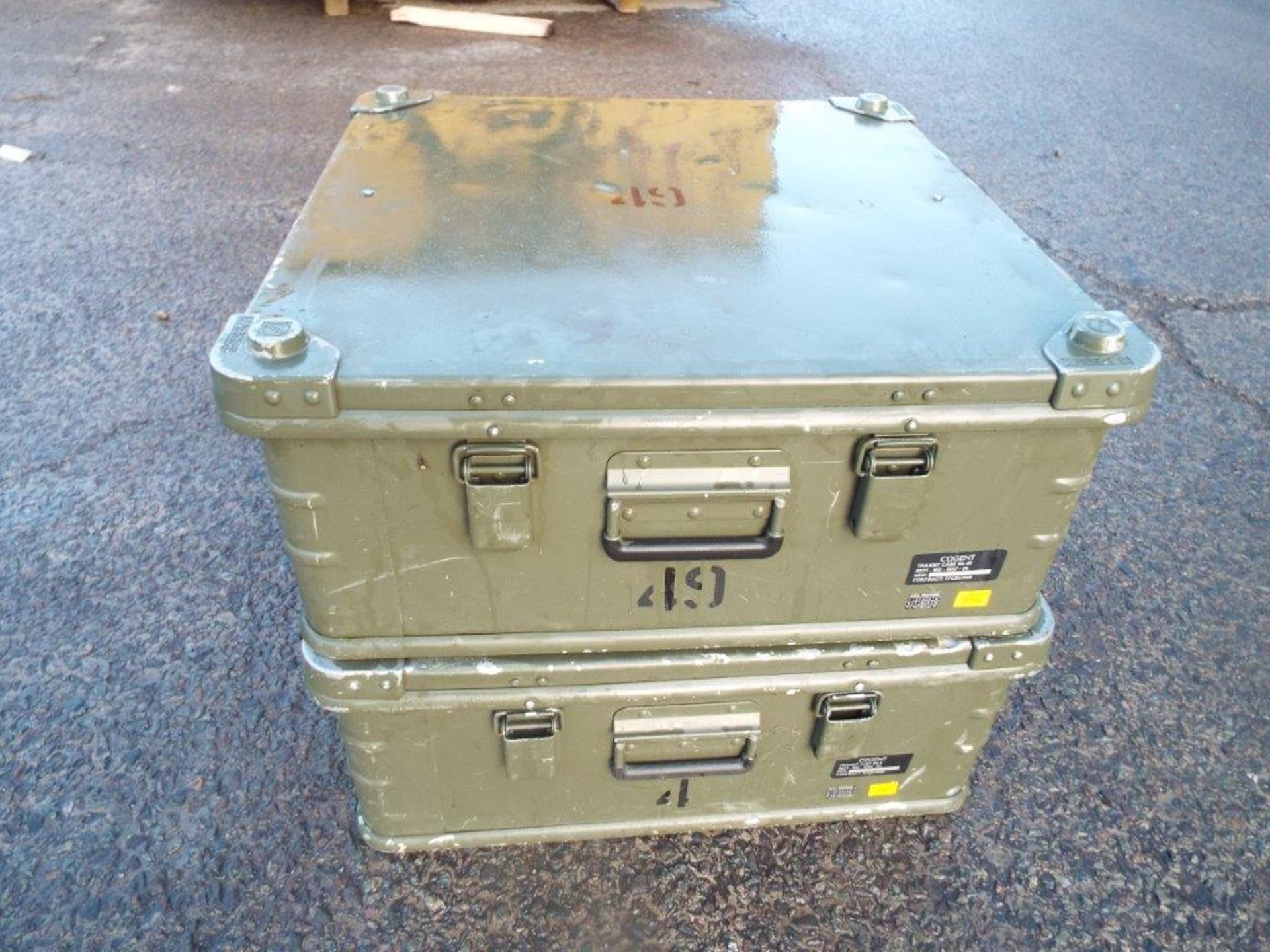 2 x Heavy Duty Zarges Aluminium Cases - Image 3 of 7