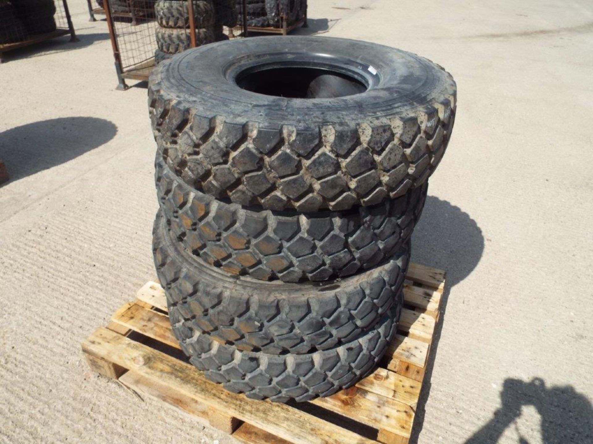 4 x Michelin 255/100R16 XZL Tyres