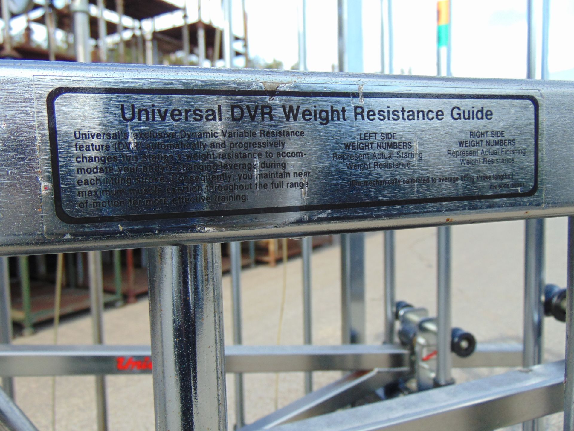 Universal Dynamic Variable Resistance Weight Machine - Image 10 of 11