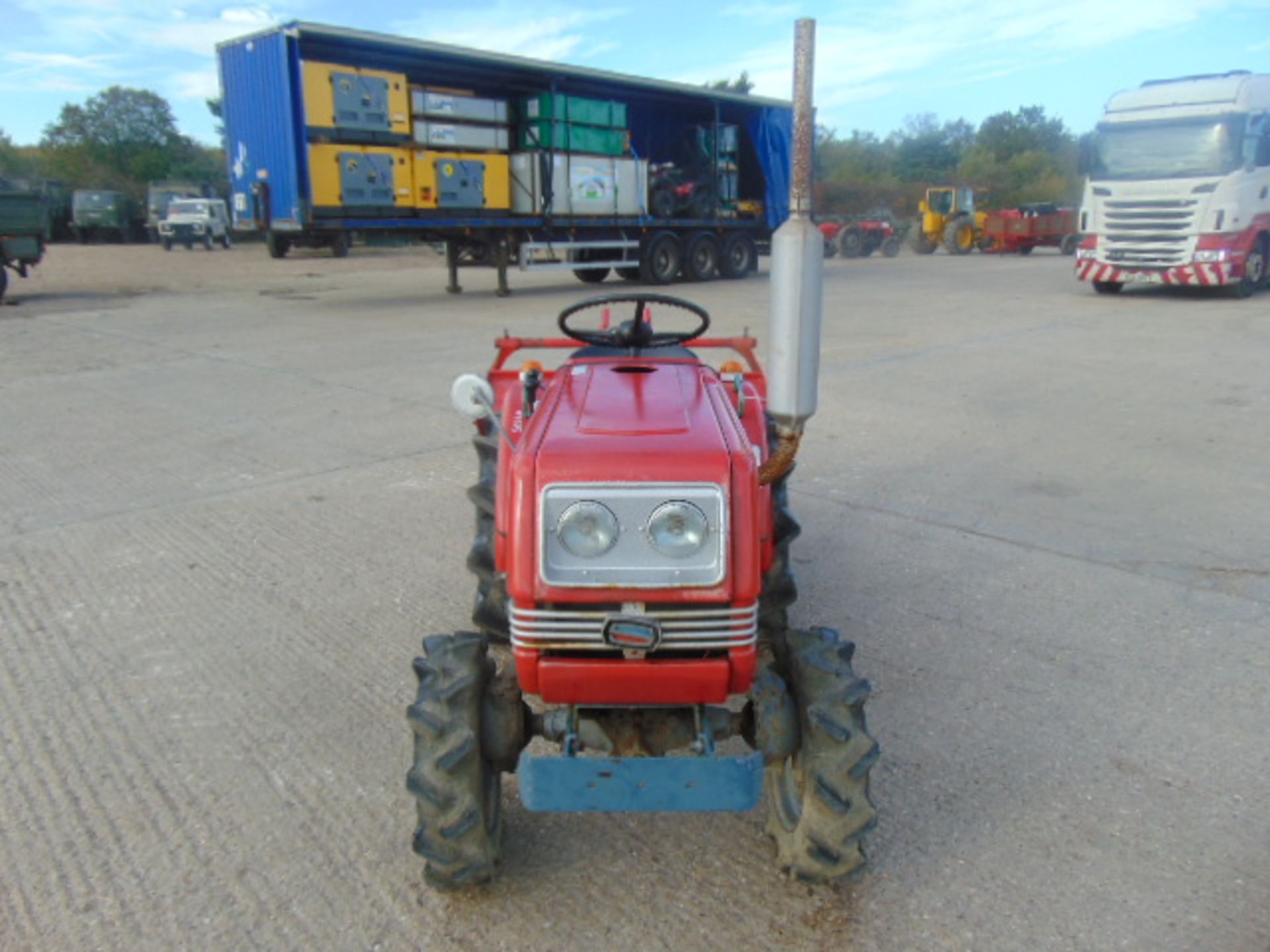 Shibaura SU1341 4WD Compact Tractor c/w Rotovator - Image 2 of 15