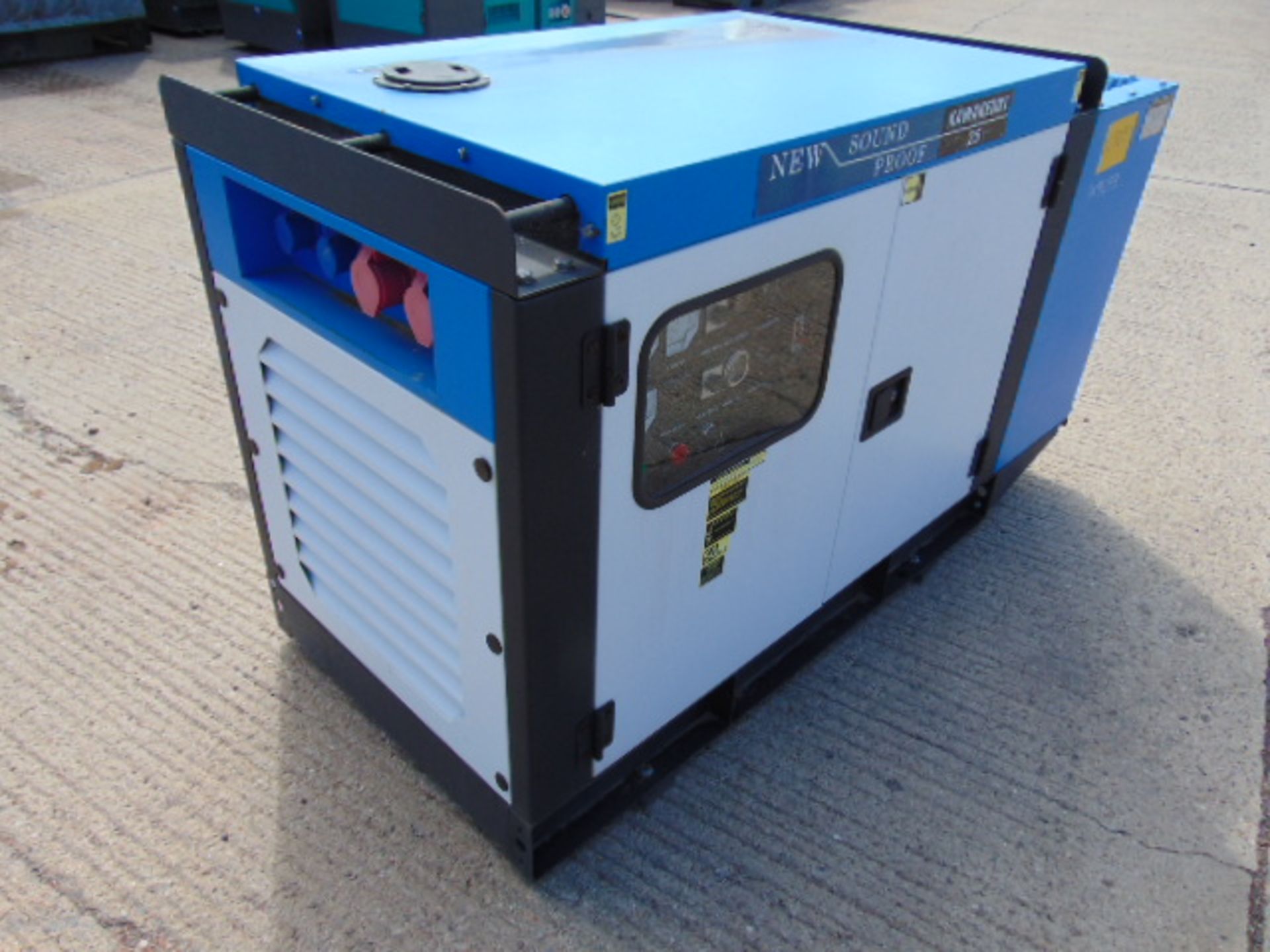 UNISSUED 25 KVA 3 Phase Silent Diesel Generator Set