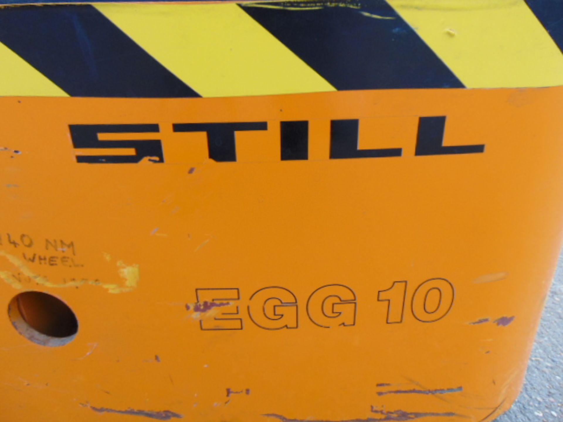 Still EGG10 Electric Pedestrian Pallet Stacker c/w Charger - Image 18 of 19