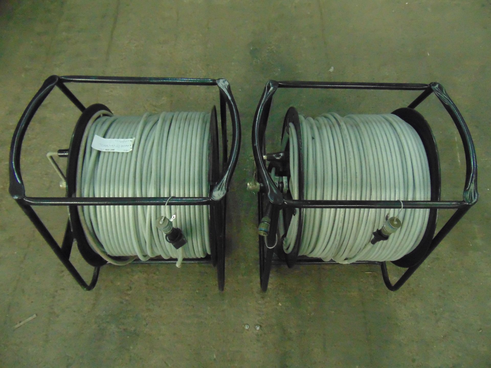 2 X Heavy Duty Electrical Cable Drums