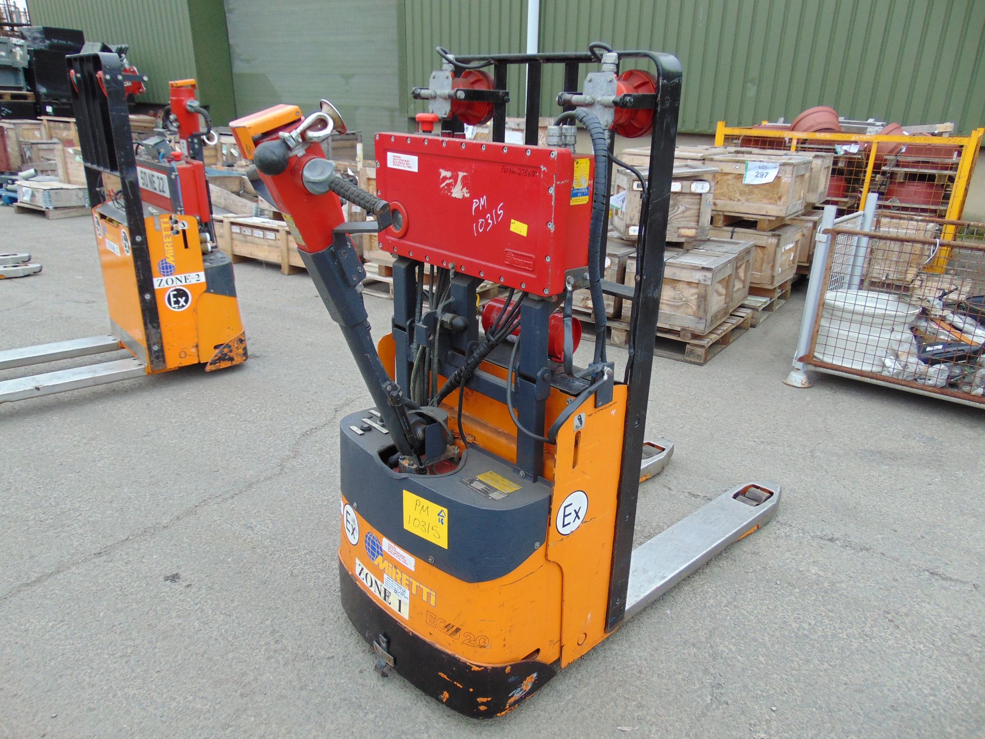 Still EGU 20 Class C, Zone 1 Protected Electric Powered Pallet Truck