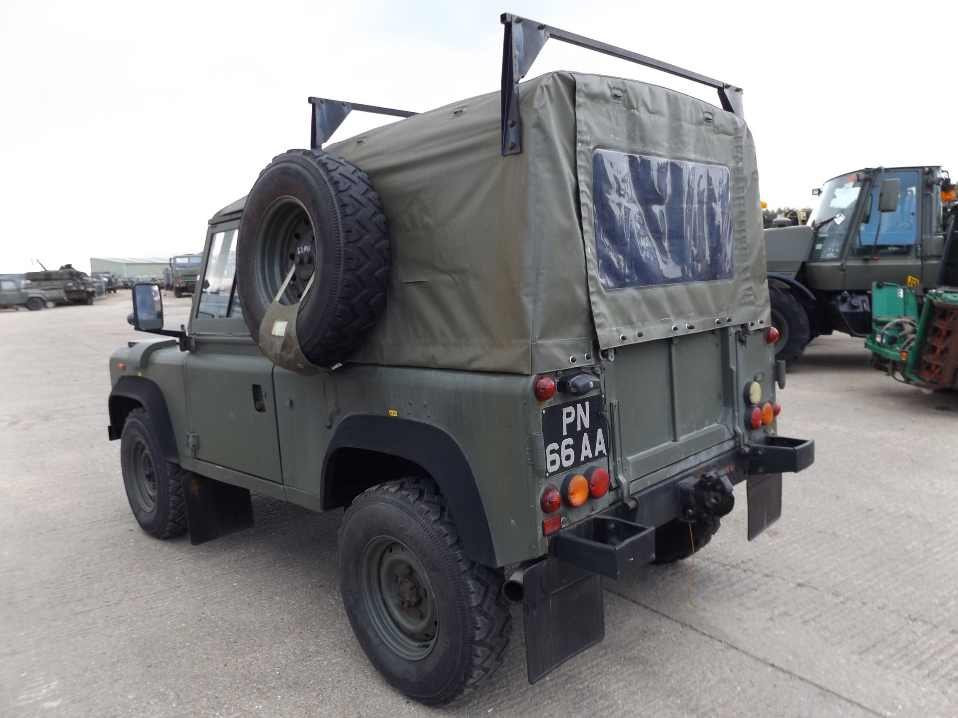 Very Rare Royal Marines Winter/Water Land Rover Wolf 90 Soft Top - Image 6 of 25