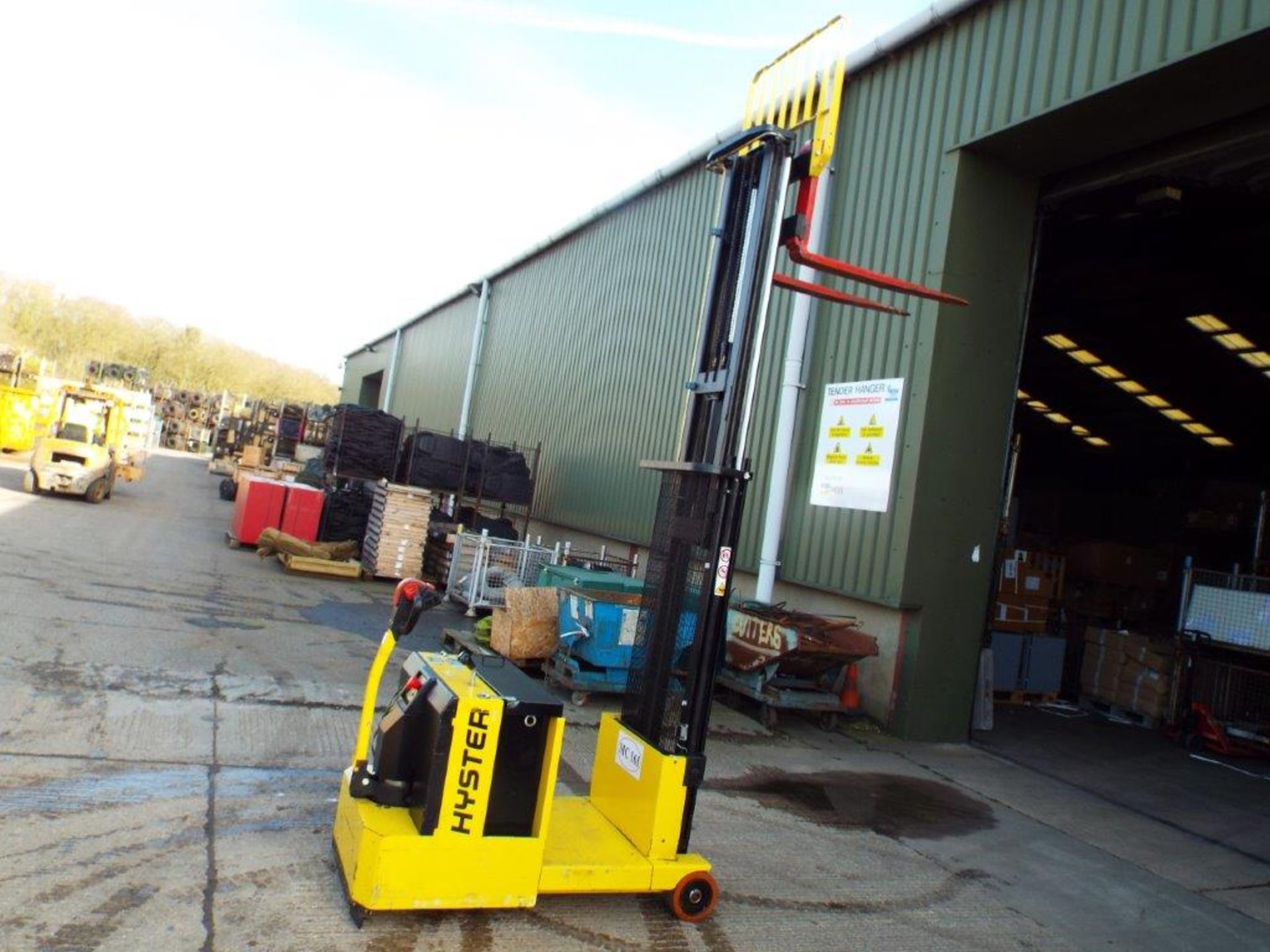 Hyster S1.2C Electric Counterbalanced Pedestrian Stacker - ONLY 24.6 hours! - Image 19 of 25