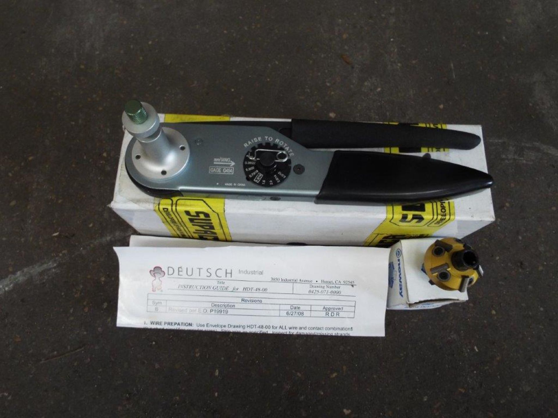 Deutsch HDT-48-00 Crimp Tool