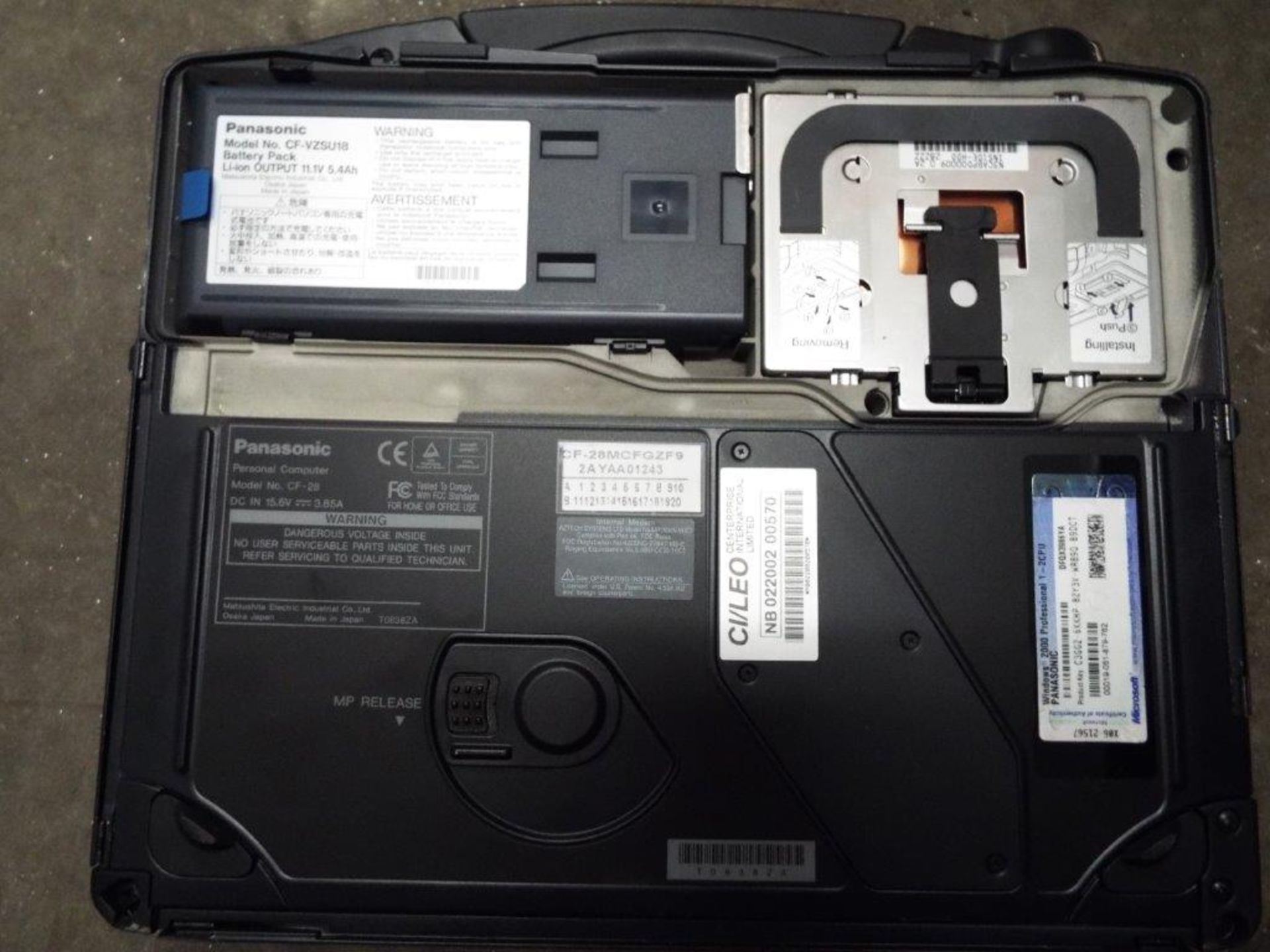 Panasonic CF-28 Toughbook Laptop - Image 9 of 12