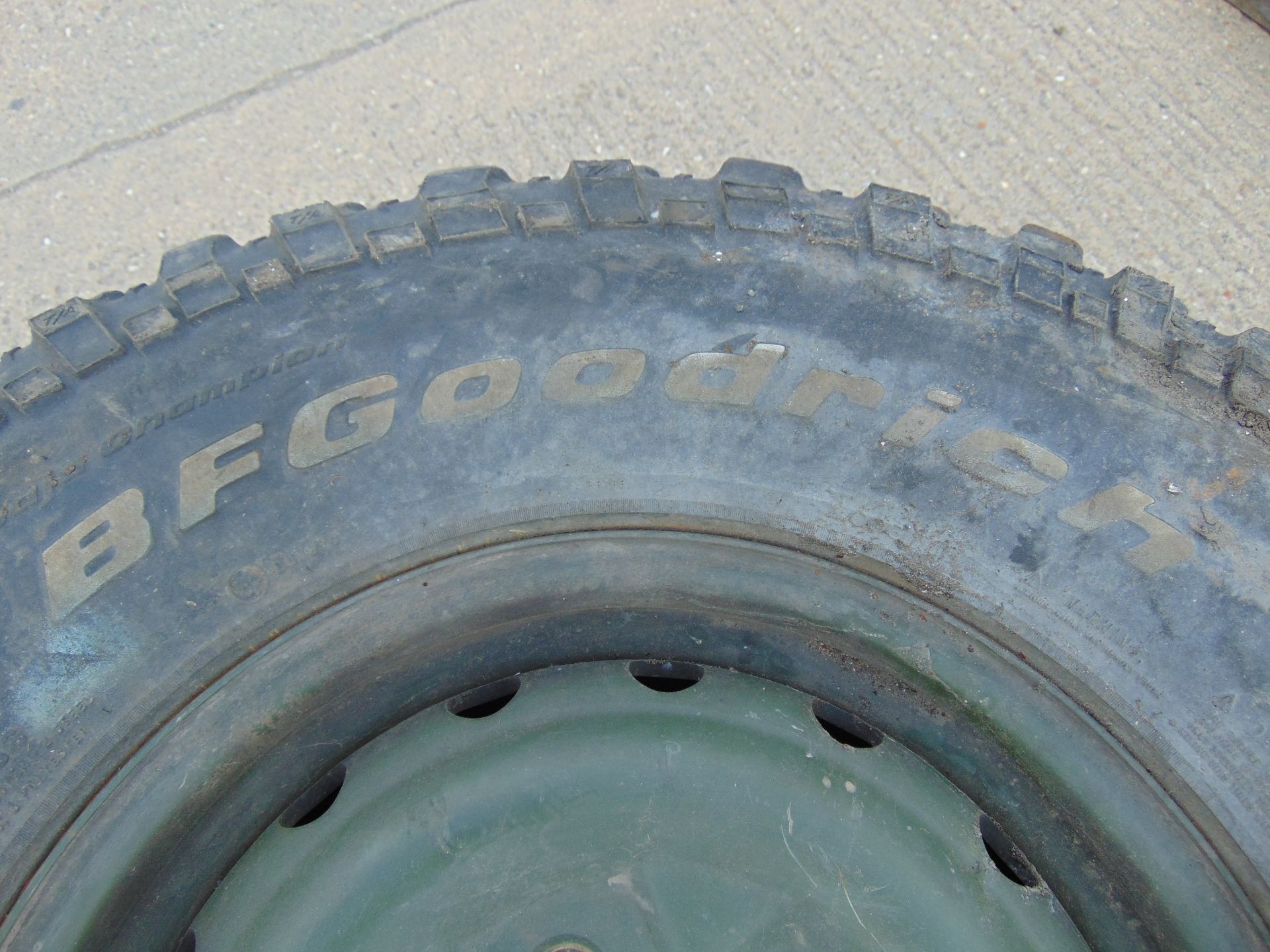 2 x BF Goodrich Mud Terrain TA LT 285/75 R16 Tyres complete with Rims - Image 3 of 7