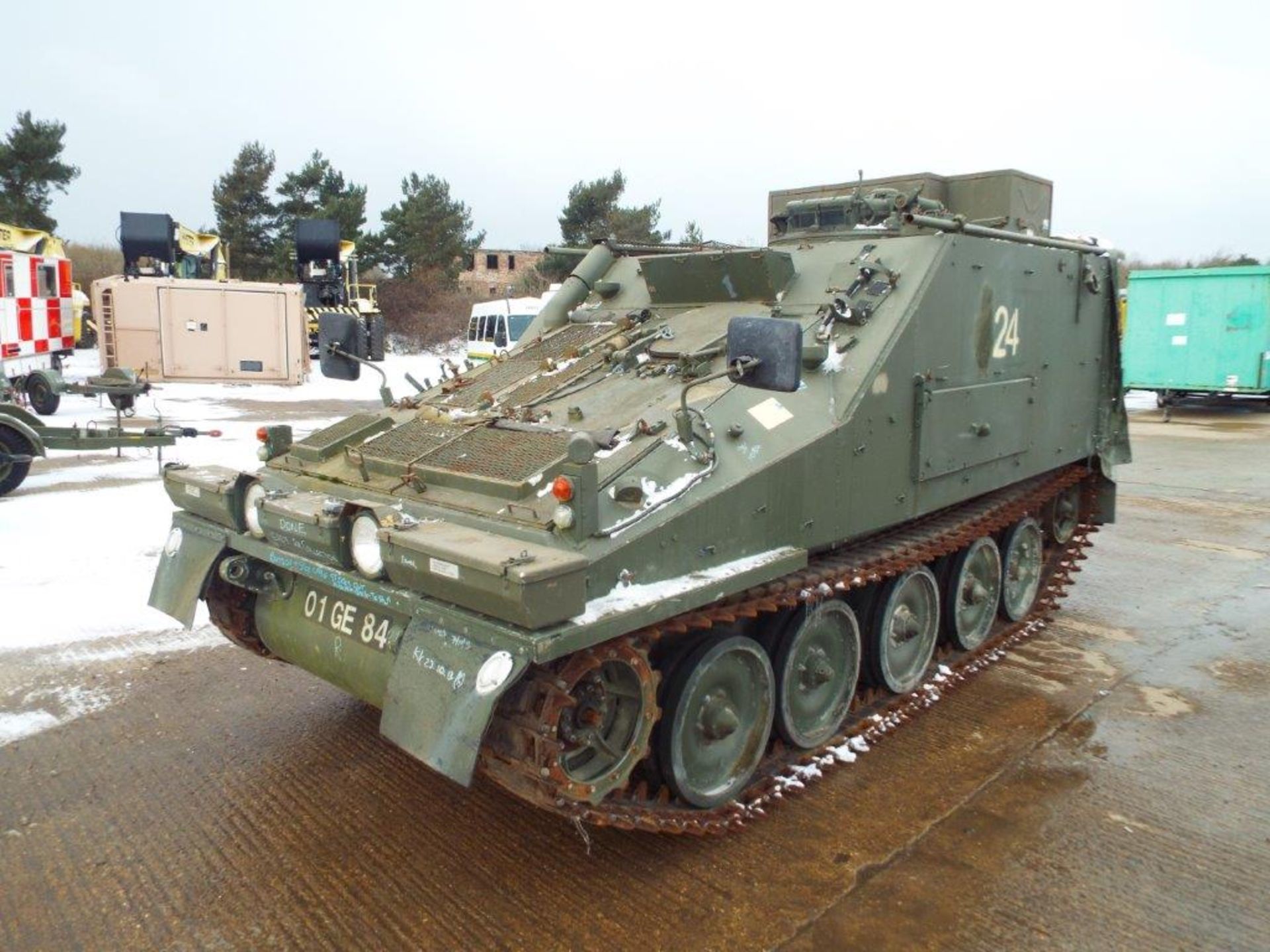 Dieselised CVRT FV105 Sultan Armoured Personnel Carrier with David Brown TN15e Gearbox - Image 3 of 26