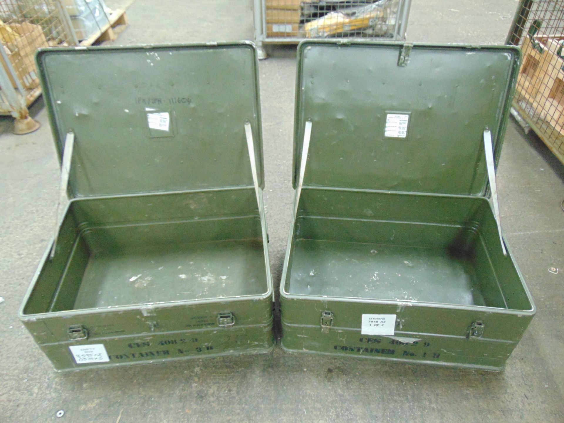 2 x Heavy Duty Zarges Aluminium Cases - Image 2 of 10