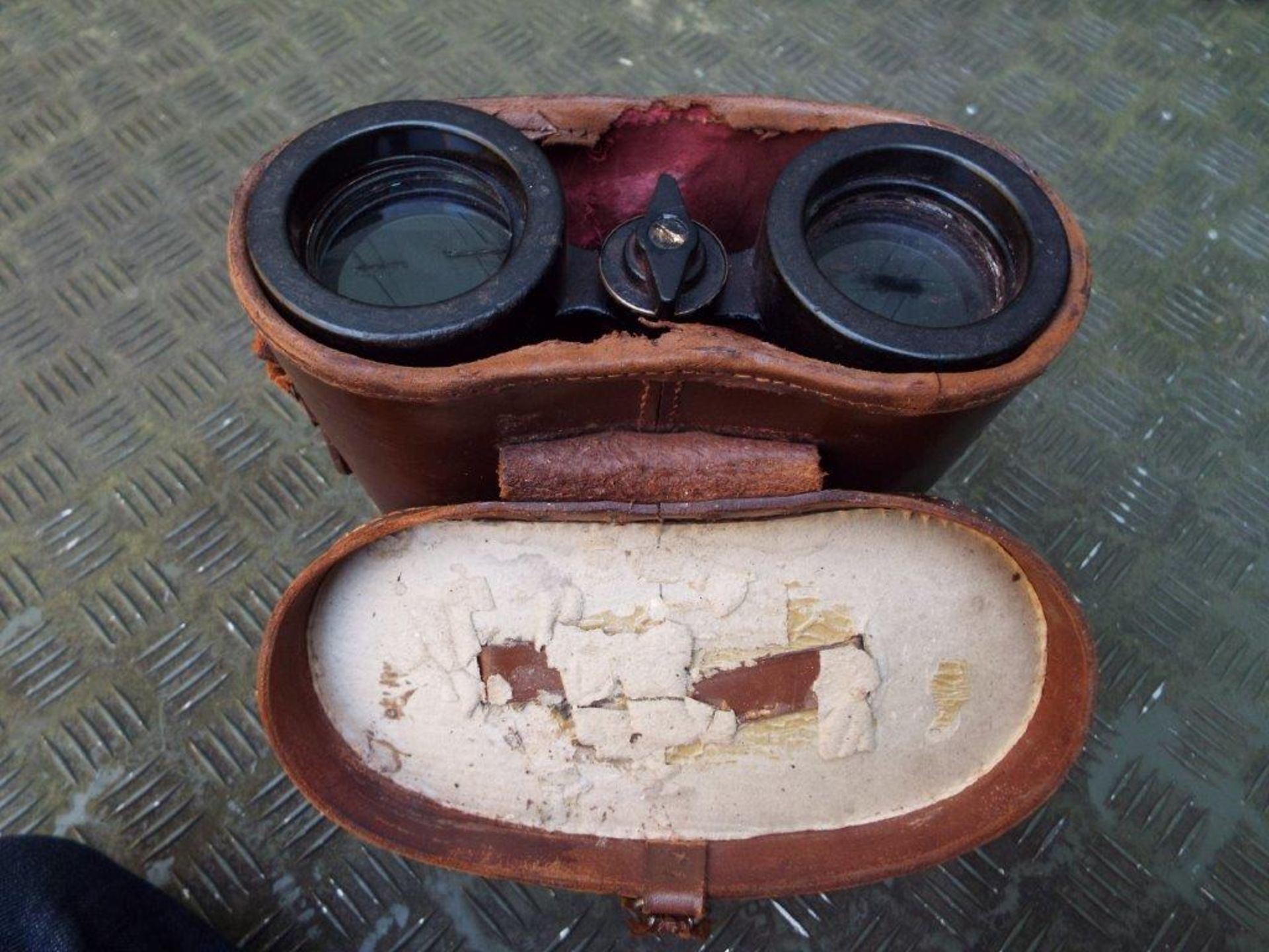 Very Rare WWII Barr & Stroud CF41 7x50 Binoculars - Bild 7 aus 9