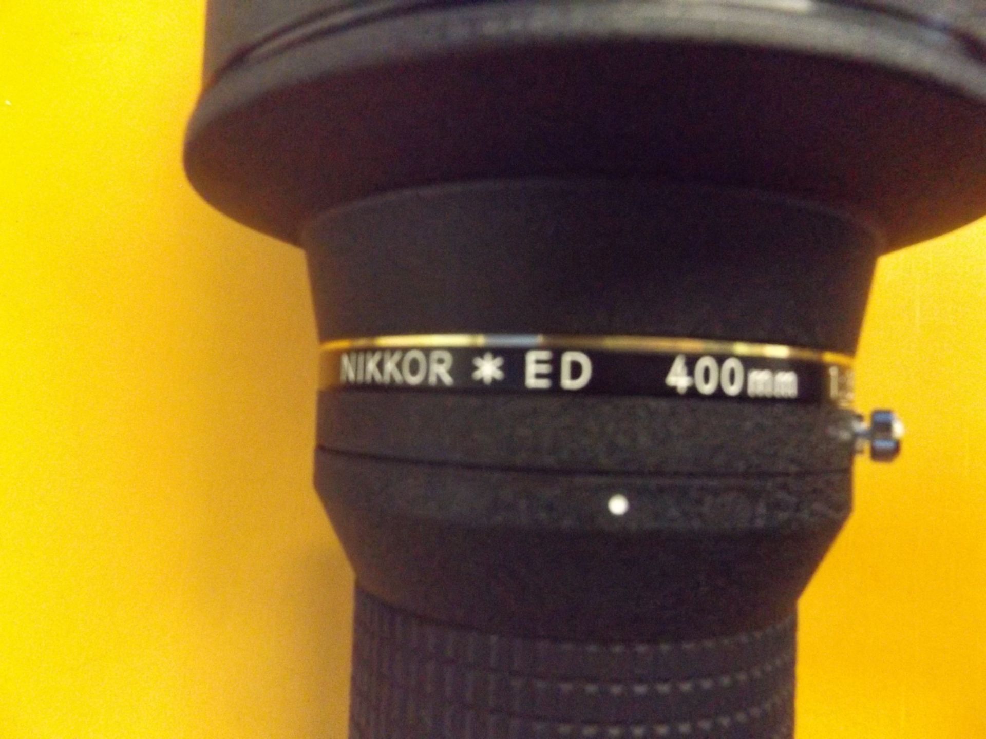 Nikon Nikkor ED 400mm f/3.5 IF Lense with Leather Case - Image 3 of 10