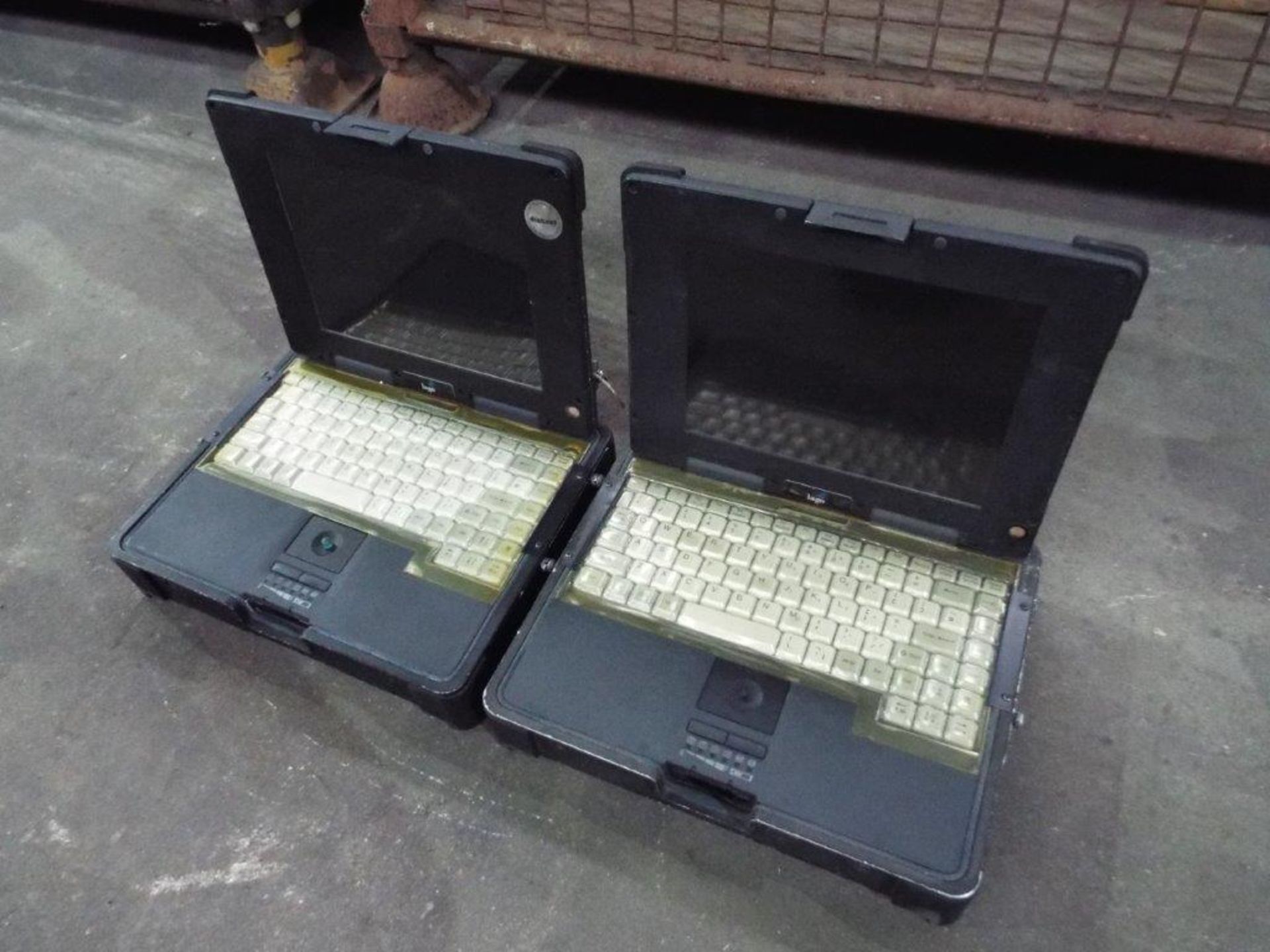 2 x Lago Systems Ruggedized Laptops