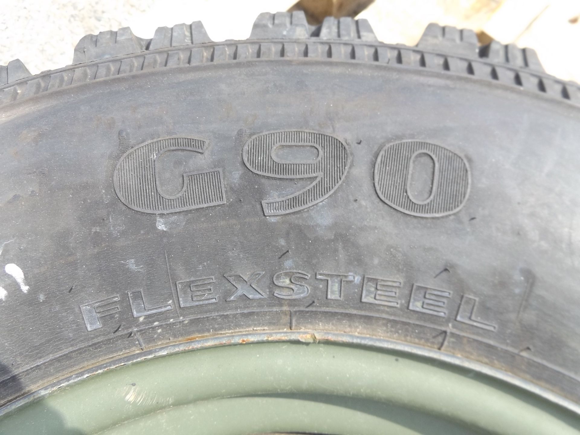 1 x Goodyear G90 7.50R 16C Tyre complete with Run Flat insert and Wolf Rim - Image 3 of 5