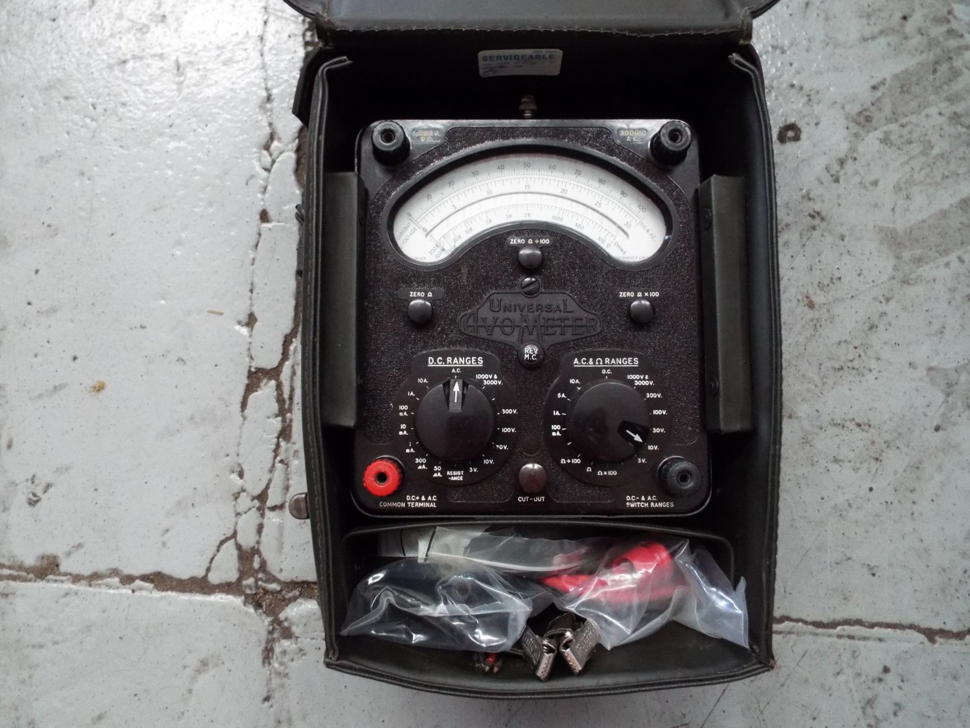 Universal Avometer No.1 Multi Range Test Set - Image 6 of 9