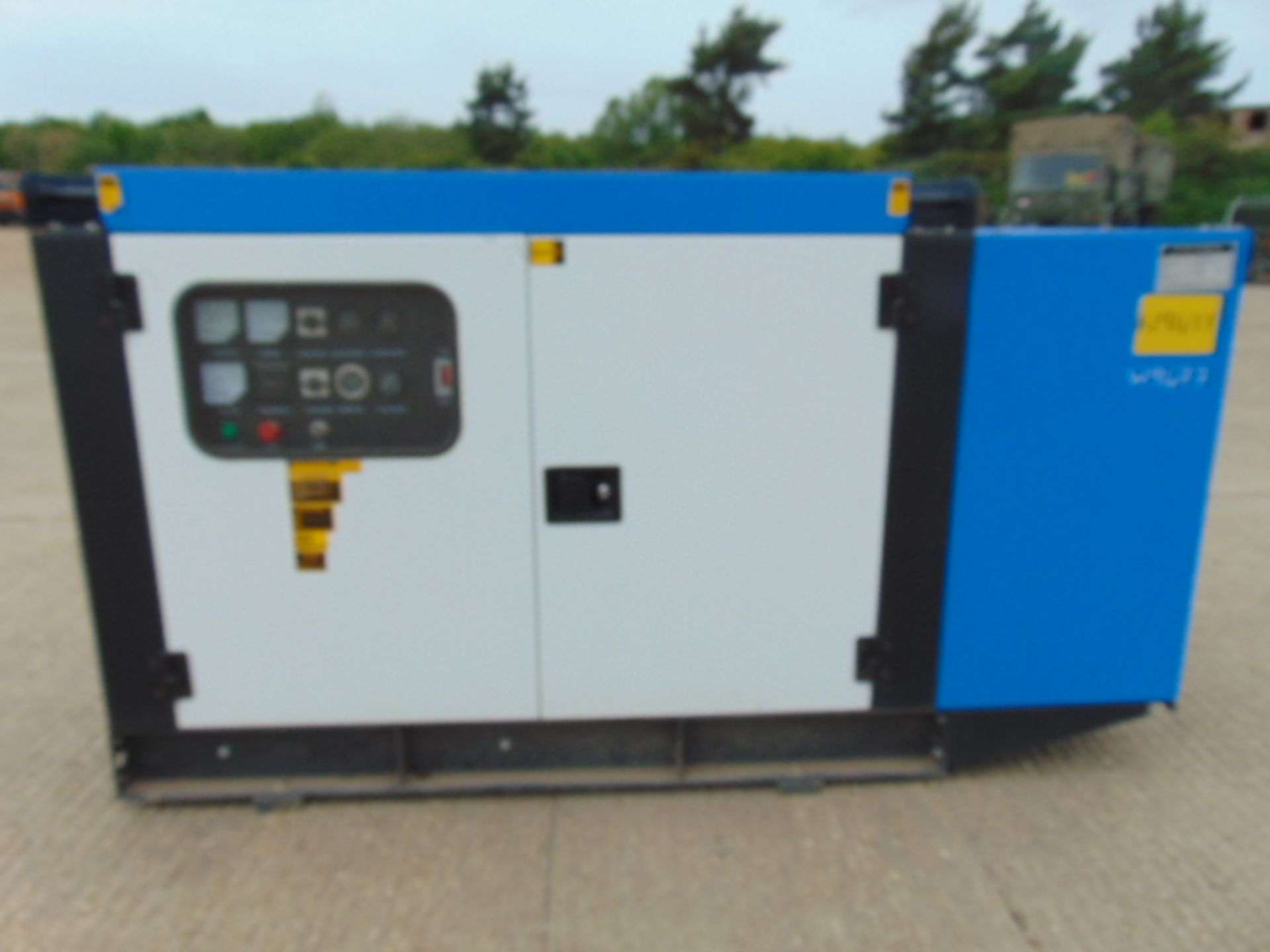 UNISSUED WITH TEST HOURS ONLY 50 KVA 3 Phase Silent Diesel Generator Set