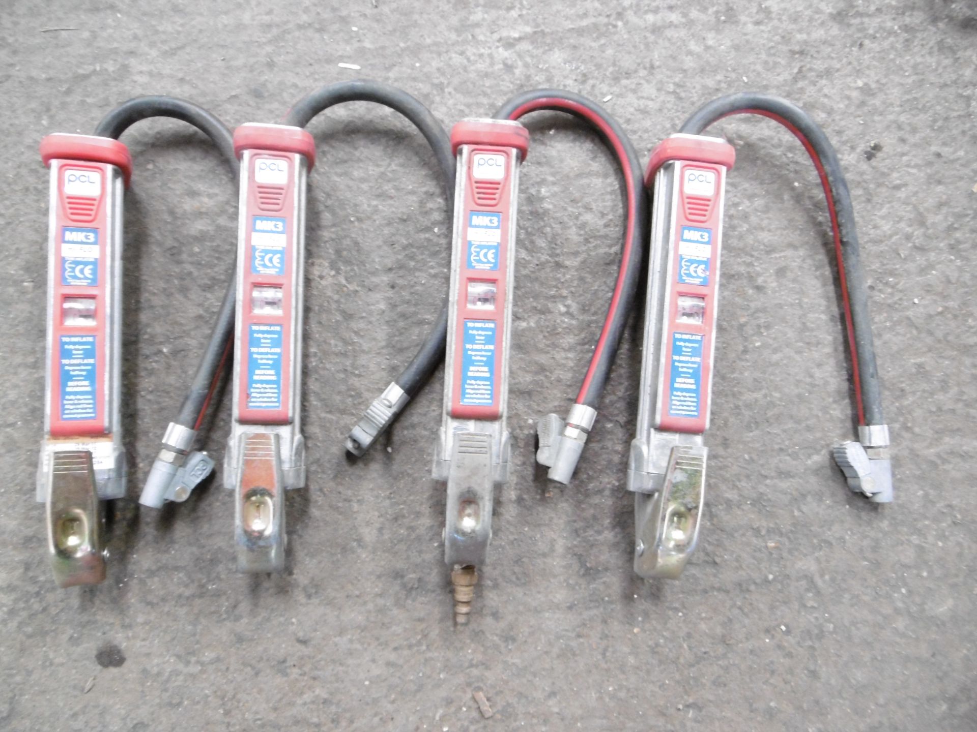 4 x PCL Mk 3 Tyre Inflators